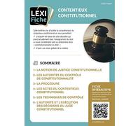 Contentieux constitutionnel