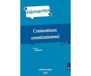 Contentieux constitutionnel. 3e éd.