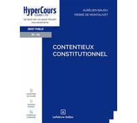 Contentieux constitutionnel - Aurélien Baudu - Dalloz - broché - Etude