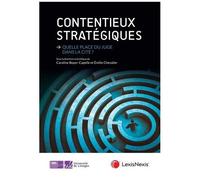 Contentieux Stratégiquess - Quelle Place Du Juge Dans La Cité ?