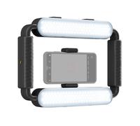 Contenu: Kit rig vidéo pour smartphone et lumière LED pour photographie et vidéo