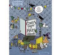 Contes courts et fables minuscules - Pierre-Dominique Burgaud - Actes Sud Bd - cartonné - Bande dessinée jeunesse