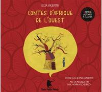 Contes d’Afrique de l'ouest 1 CD audio - Elsa Valentin - Trois Petits Points - Texte lu (CD) - Textes lus CD