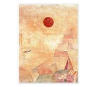 Contes de fées Poster de Paul Klee 50 x 70 cm Beige Tableaux Décoration murale