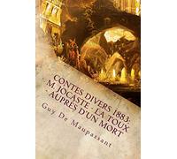 Contes divers 1883: M. Jocaste - La toux - Aupres d'un mort