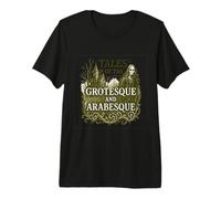Contes du Grotesque et Arabesque Edgar Allan Poe T-Shirt Haut de Gamme