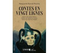 Contes en vingt lignes - Marguerite Burnat-Provins - L'harmattan - broché - Contes / Légendes