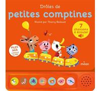 Contes et comptines à écouter – Drôles de petites comptines – Livre sonore – Dès 1 an