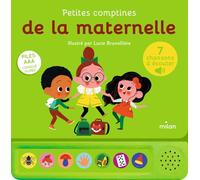 Contes et comptines à écouter - Petites comptines de la maternelle - LIVRE SONORE - Dès 1 an