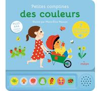 Contes et comptines à écouter - Petites comptines des couleurs - LIVRE SONORE - Dès 1 an
