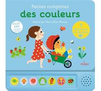 Contes et comptines à écouter - Petites comptines des couleurs - LIVRE SONORE - Dès 1 an