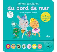 Contes et comptines à écouter - Petites comptines du bord de mer - LIVRE SONORE - Dès 1 an