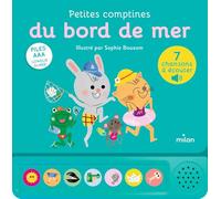 Contes et comptines à écouter - Petites comptines du bord de mer - LIVRE SONORE - Dès 1 an