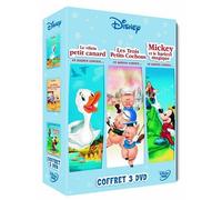 Contes Et Légendes - Coffret - Les Trois Petits Cochons + Mickey Et Le Haricot Magique + Le Vilain Petit Canard - Pack