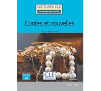 Contes et nouvelles - Niveau 2/A2 - Lecture CLE en français facile - Livre + Audio téléchargeable