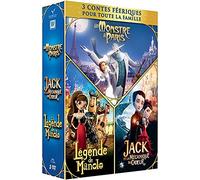Coffret Contes féeriques: La Légende de Manolo+Jack et la mécanique du cœur+Un monstre à Paris – DVD