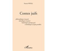 Contes juifs - Francis Weill - L'harmattan - broché - Roman