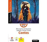 Contes Mme Leprince de Beaumont, Andersen, Perrault, Grimm - Classiques et Patrimoine Charles Perrault (Auteur), Romane Yao (Commentaire), Jeanne-Marie Leprince De Beaumont (Auteur), Jacob Grimm (Aute
