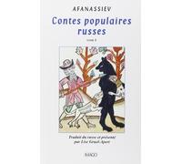 Contes populaires russes T1. Traduit du russe par Lise Gruel-Apert - Afanassiev - Imago - broché - Roman