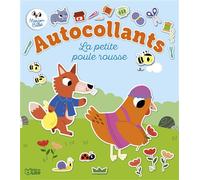 Mes contes préférés en autocollants - La petite poule rousse
