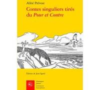 Contes singuliers tirés du pour et contre Abbé Prévost (Auteur)
