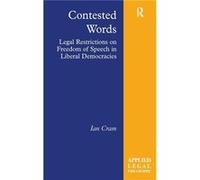 Contested Words - Ian Cram - Taylor amp Francis Ltd - Livre en Anglais - Hardback Ian CramIan Cram (Auteur)