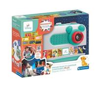 Clementoni | Projecteur & Conteur d’Histoires Plus - Disney Baby pour Bébés dès 12 Mois | 8 Histoires Classiques Incluses | Projection Visuelle & Sonore | Recharge avec Figurines Disney | Idée Cadeau
