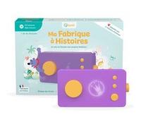 Lunii – Conteuse interactive – Ma Fabrique à Histoires Violette – Pour 3–8 ans – Livre audio inclus