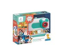 Clementoni | Projecteur & Conteur d’Histoires Plus - Disney Baby pour Bébés dès 12 Mois | 8 Histoires Classiques Incluses | Projection Visuelle & Sonore | Recharge avec Figurines Disney | Idée Cadeau