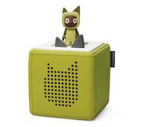 tonies Mon Premier Coffret Toniebox Vert + 1 Figurine Créatif, boîte à Histoire et Musique pour Enfant 3 à 7 Ans, conteuse d'histoire Robuste & Facile à Utiliser avec Figurine à Collectionner
