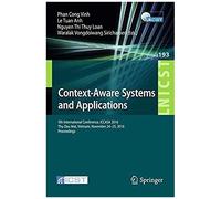 Context-Aware Systems And Applications