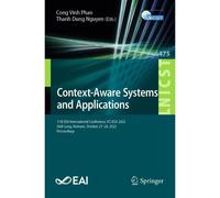 Context-Aware Systems And Applications