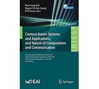 Context-Aware Systems And Applications, And Nature Of Computation And Communication