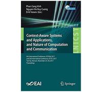 Context-Aware Systems And Applications, And Nature Of Computation And Communication