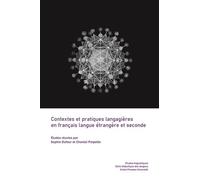 Contextes Et Pratiques Langagières En Français Langue Étrangère Et Seconde
