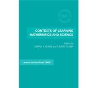 Contexts of Learning Mathematics and Science by Sarah J. Howie Sarah J. Howie (Auteur)