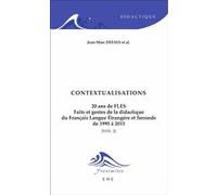 Contextualisations Jean-Marc Defays (Auteur)