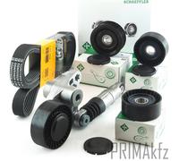 CONTI 6PK2498 Courroie Crantée + INA Tendeur Roues Pour Audi VW 2.7 3.0 TDI