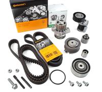 Conti - Kit Courroie de Distribution + 6PK1555 + Ina Rouleaux pour VW Amarok 5 6