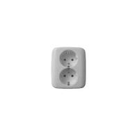 Conti+ Prise de courant double encastrée, 550.047.33,