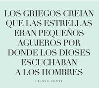 Conti, Ulises - Los Griegos Creian Que Las Est [Import Allemand]