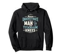 Contient des pièces de Rechange - Man Bionic - Remplacement du Genou Sweat à Capuche