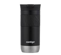 Contigo Luxe Autoseal mug isotherme, thermos café, mug en acier inoxydable avec isolation Thermalock, bouteille isotherme, tasse à café avec couvercle sans BPA facile à nettoyery, Licorice, 360 ml