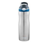 Contigo Bouteille d'Eau Ashland Chill Autospout, 590ml, Gourde Isotherme en Inox, Grande Antifuite avec Paille Rabattable sans BPA, pour le Cyclisme et la Randonnéesous vide, Monaco