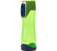 Contigo Bouteille d'Eau Swish Autoseal, 500ml, Bouteille d'Eau, Grande Gourde sans BPA, Gourde de Sport Antifuite, pour le Cyclisme et la Randonnée, Citron
