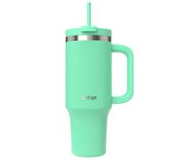 Contigo Bouteille Thermos 1200 ml avec anse et paille | Bouteille isotherme en acier inoxydable avec couvercle | Refroidit pendant 29 heures | Tasse de voyage | Tasse thermos | Sans BPA | Reef
