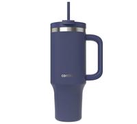 Contigo Bouteille Thermos 1200 ml avec anse et paille | Bouteille isotherme en acier inoxydable avec couvercle | Refroidit pendant 29 heures | Tasse de voyage | Tasse thermos | Sans BPA | Indigo
