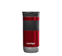 Contigo Byron Mug de Isotherme Thermo | Étanche | Garde au chaud 7h | 470ml | SNAPSEAL 100 % sans fuite, THERMALOCK 7 h chaud et 12 h froid, acier inoxydable, une main et porte-gobelet de voiture