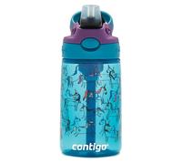 Contigo Easy Clean Autospout gourde enfants à paille, robuste, sans BPA, anti-fuites, nettoyage aisé, idéale pour la crèche, l'école maternelle, l'école, le sport, 420 ml