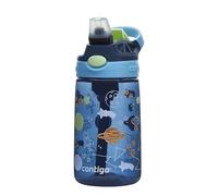Contigo Easy Clean Autospout Gourde Enfants à Paille, Robuste, sans BPA, Anti-fuites, Nettoyage aisé, idéale pour la crèche, Maternelle, l’école, Le Sport, 452 ML Unisex-Adult, Blueberry Cosmos, 14OZ
